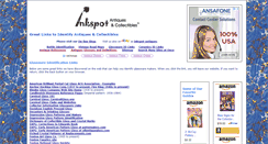 Desktop Screenshot of antique-references.inkspotantiques.com